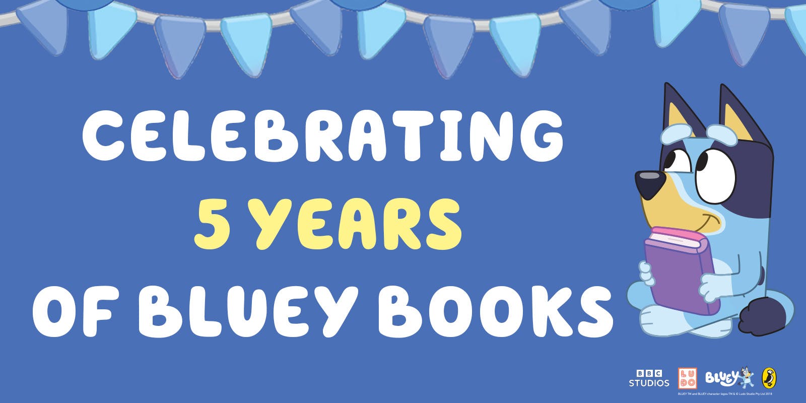Penguin Random House Australia Celebrates 5 Years of Bluey Books!