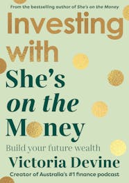 Investing With She's on the Money book cover.