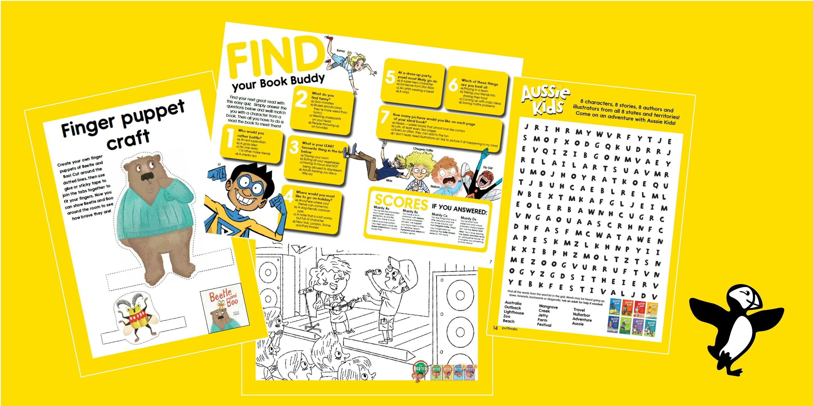 Easy activities for kids at home