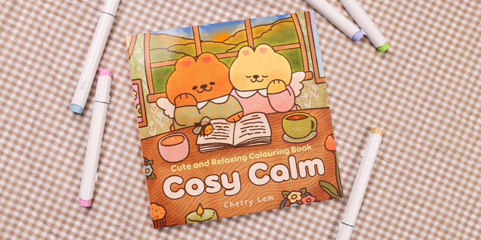 Cosy Calm colouring-in